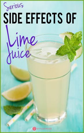 7 Serious Side Effects Of Lime Juice Lime Juice Benefits, Healthy Facts, Heart Healthy Recipes, Heart Healthy, Side Effects, Lime Juice, Too Late, Glass Of Milk, Juice