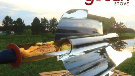 GoSun Solar Oven — Kickstarter Project Can Cook You Dinner In 20 Minutes With Nothing But The Sun Solar Cooking, Solar Cooker, Solar Stove, Solar Oven, Solar Energy Diy, Solar Power Diy, Heat Energy, Rocket Stoves, Low Tech