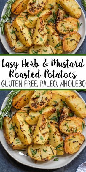 Whole 30 Potatoes, Mustard Roasted Potatoes, Paleo Mayonnaise Recipe, Paleo Menu, Potato Side Dish, Paleo Side Dishes, Paleo Sides, Fantastic Recipes, Potato Sides