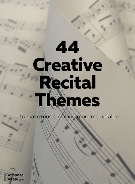 !!!!!!!!!! 44 Creative Recital Themes - HAVE TO USE THIS FOR MY NEXT RECITAL Piano Recital Gifts, Recital Themes, Violin Recital, Piano Pedagogy, Piano Teaching Resources, Digital Ideas, Kids Piano, Piano Recital, Piano Studio