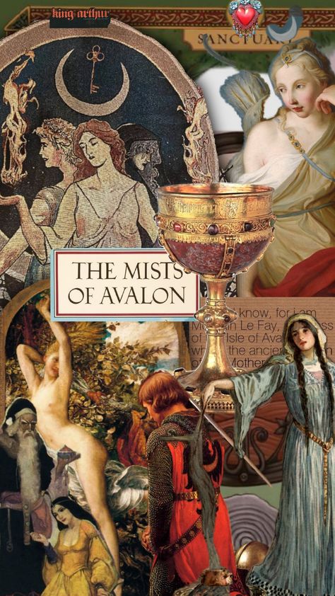 The mists of avalon ✨ #avalon #merlin #morgana #kingarthur #themistsofavalon Avalon Aesthetic, The Mists Of Avalon, Celtic Deities, Mists Of Avalon, Merlin Morgana, The Fisher King, Morgana Pendragon, Three Witches, Arthurian Legend