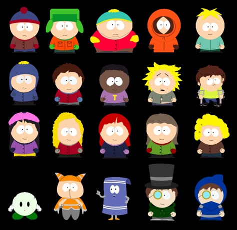 All The South Park Characters, South Park Characters Image, Custom South Park Characters, South Park Characters Png, South Park All Characters, Make Your Own South Park Character, Teenage South Park Characters, Every South Park Character, Which South Park Character Are You