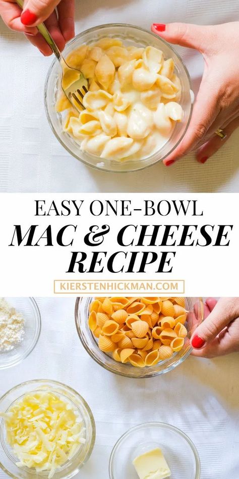 Single Serving Homemade Mac And Cheese, Single Serving Mac And Cheese Recipe, Single Serve Casserole, Single Serve Dinner Ideas, One Serving Mac And Cheese, One Portion Meals, Single Serving Dinner Recipes, Single Serve Mac N Cheese, One Serving Meals