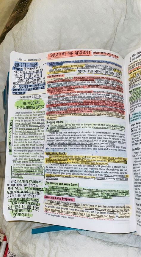 Mathew Bible Journal Bible Study For Self Worth, Matthew 6 Bible Notes, Niv Journal The Word Bible, Gospel Bible Study, Niv Bible Study, Mathew Bible Study, Matthew 7 Bible Journaling, Mathew Bible Notes, Mathew Bible Journal