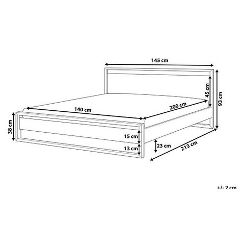 Diy Bed Frame Plans, Double Size Bed, Bed Designs With Storage, Bed Frame Plans, Bed Dark, Iron Bed Frame, Bed Frame Design, Wooden Bed Design, Super King Size Bed