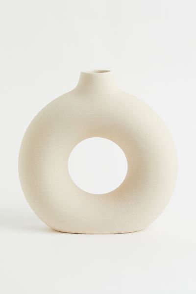 Large Ceramic Vase | H&M (US) Vase Light, Home Interior Accessories, Large Ceramic Vase, Plant Saucer, Fragrant Candles, Vase With Lights, Pink Baby Girl, H&m Home, Stoneware Vase