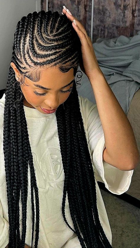 Corn Row Designs Black Women, Crown Rows Braids, African Cornrows, Corn Row Braids Black Women, Natural Cornrows, 90 Hair, Corn Rows, Cornrows Natural Hair, Cornrows Braids For Black Women