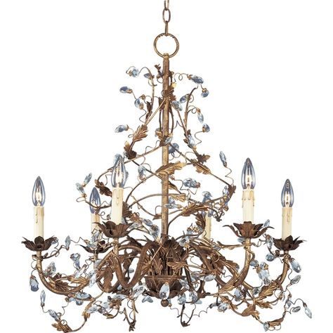 Bungalow Rose Kaiya 6 - Light Candle Style Classic / Traditional Chandelier & Reviews | Wayfair Vine Chandelier, Candle Style Chandelier, Candle Chandelier, Maxim Lighting, Up House, Traditional Chandelier, French Country Cottage, Mini Chandelier, Chandelier For Sale