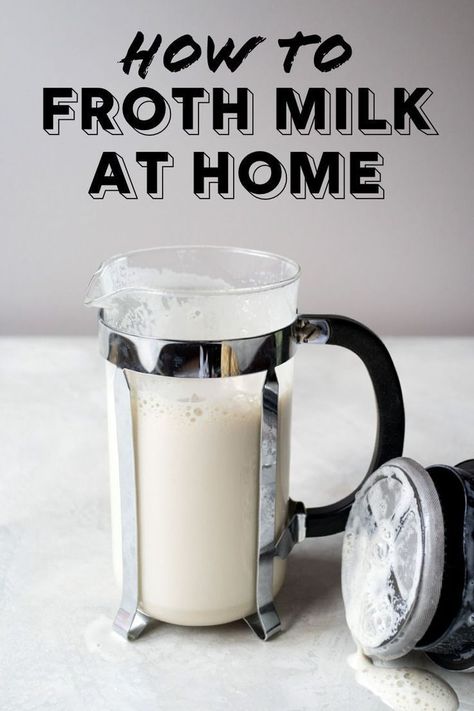 Froth Milk At Home, Frothed Milk Recipes, Hot Tea Recipes, Tea Latte Recipe, Tea Drink Recipes, Easy Teas, Easy Coffee Recipes, Homemade Tea, Frothing Milk