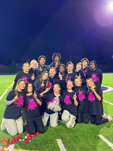 senior year, powderpuff football, powderpuff champions Powder Puff Game, Powder Puff Posters, Powderpuff Shirts Design High Schools, Powder Puff Football Shirts, Senior Powder Puff Shirts, Powderpuff Shirts Design, Powderpuff Football, Powder Puff Football, Senior Year Things