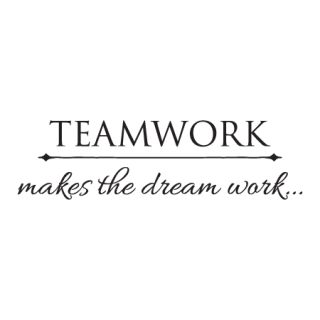 Teamwork Makes The Dream Work Wall Quotes™ Decal | WallQuotes.com Teamwork Quotes Motivational, Office Quotes Wall, Memes Work, Tim Riggins, Teamwork Makes The Dream Work, Amazon Work From Home, Dog Sleep, Team Quotes, Teamwork Quotes