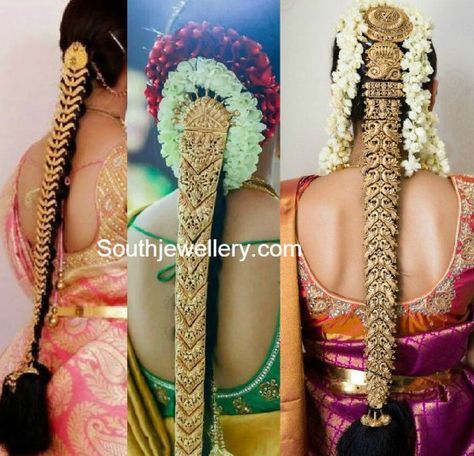 brides in gold jada 600x578 photo Gold Jada Designs, Jada Designs, Gold Jada, Gold Jewellery India, Marriage Jewellery, Latest Indian Jewellery, Tikka Jewelry, 22 Carat Gold Jewellery, Indian Wedding Hairstyles