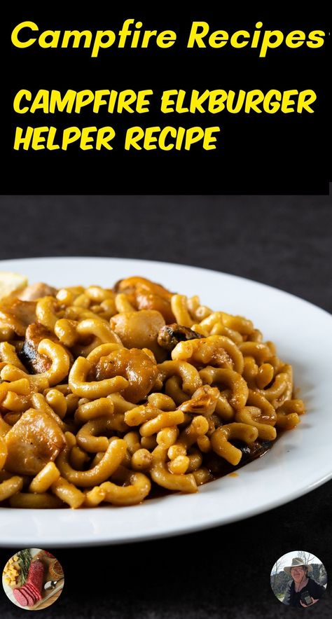 Elk Recipes Dinners - Elkburger Helper Recipe - This Elkburger helper recipe any boxed version you have used before. The recipe features elbow pasta, ground Elk meat, cheese, tomato paste, and a selection of fresh vegetables, The Elkburger helper recipe is ready in 30 minutes or less. Elk Meat, Elk Recipes, One Pot Cooking, Food Meaning, Elbow Pasta, Cheese Tomato, Whole Wheat Pasta, Cheesy Sauce, Fire Cooking