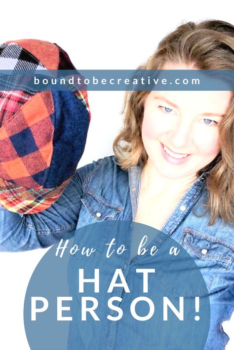 You want to wear hats but don’t know where to begin. The negative voices nag you with "my head is too big" or "I love hats but they look ridiculous on me" or "why does my friend always look so good in them....not me!" Yep, I've heard it all and I'm here to help SMASH those myths! Join my email series and let's turn those negatives into YES I CAN! Join hundred's of other woman that have learned how to be hat wearers! #womenshats #ilovehats #howtobeahatperson #hatperson #beunique #yesyoucan Hats For People With Short Hair, Cotton Hat, One Size Fits Most, Handmade Hats For Outdoor, One Size Fits Most, Full Face Outdoor Hat, One Size Fits Most, Women Want Me Fish Fear Me Hat, Yes I Can, Women's Hats, Not Me, Love Hat