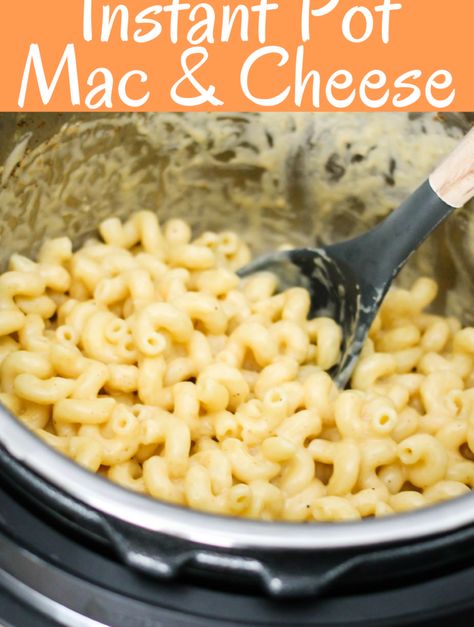 Instant Pot Mac and Cheese (pressure cooker) Packable Lunches, Instant Pot Mac And Cheese, Pot Mac And Cheese, Easy Mac N Cheese, Ip Recipes, Creamy Macaroni And Cheese, Vegetarian Instant Pot, Pressure Pot, Pot Recipes Easy