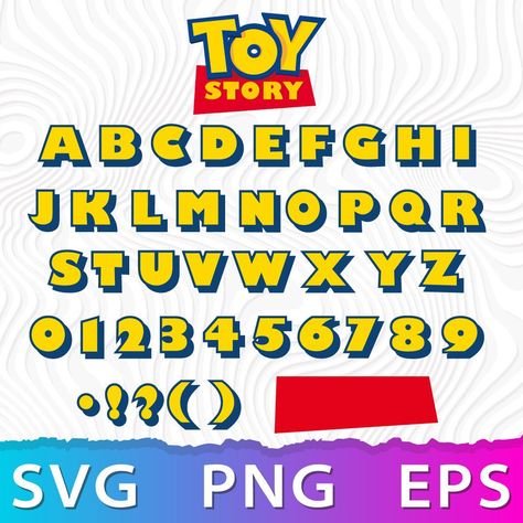 Toy Story Font SVG, Toy Story Alphabet SVG, Toy Story Letters SVG canvafreelements #elementaryschool #visualelements #canvatemplatedesign📗 Toy Story Letters, Toy Story Font, Raster Graphics, Canvas Learning, Dr. Seuss Svg, Creative Graphics, Story Elements, Canva Elements, Canva Tutorial