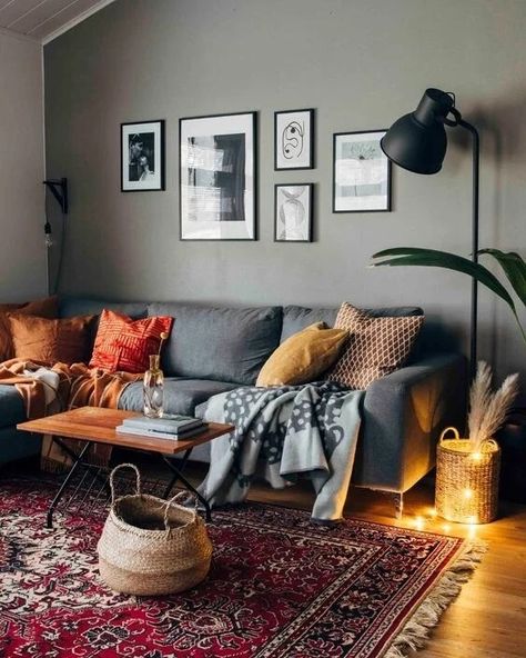 Grey Sectional Sofa Living Room, Redecorate Living Room, Cheap Couches, Formal Living Room Designs, Living Room Decor Eclectic, Grey Sofa Living Room, Grey Couch Living Room, Grey Sectional Sofa, Industrial Style Decor