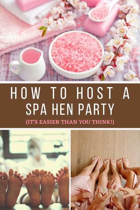 Want to treat your best friend to a day of pampering bliss? These DIY pamper hen party tips are the perfect way to relax, unwind and enjoy each other's company! Follow the link below for instant spa hen party inspiration! Group Spa Day Party Ideas, Spa Day Bachelorette Party Ideas, Spa Lunch Ideas, Spa Night Bachelorette, Bachelorette Spa Night Ideas, Spa Night Activities, Spa Day At Home With Friends Party Ideas, Spa Party For Adults, Spa Party Activities For Adults