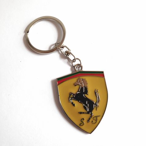 Ferrari keychain made of 100% Stainless steel. FREE SHIPPING VISIT WEBSITE👇🏻 #ferrari #ferrariclassiccars #ferrari458 #ferraripink #ferrarivintagecars Ferrari Keychain, Mercedes Keychain, Bmw Keychain, Ferrari Luxury, Luxury Keychain, Cars Accessories, Cars Racing, Cars Brand, Ferrari Car