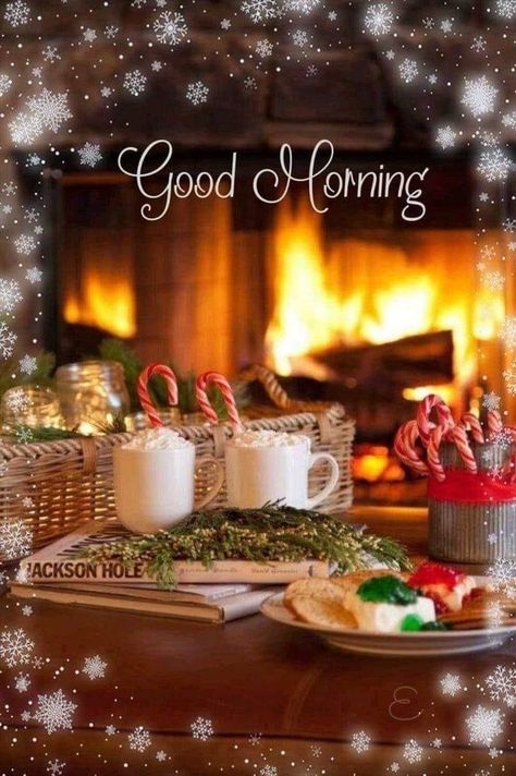 Good Morning Winter Images, December Morning, Good Morning Christmas, Good Morning Winter, Holiday Morning, Happy Morning Quotes, Good Morning Nature, Good Morning Beautiful Pictures, Holiday Images