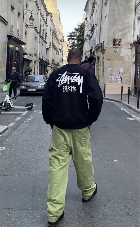 gender neutral outfit inspo tyler the creator swag outfits stussy copenhagen style cool fashion dream clothes streetwear indie skater boy jnco Dickies Outfits Men, Dickies Outfit, Guys Fits, Instagram Jewelry, Y2k Men, Street Style Outfits Men, Mens Fashion Streetwear, Looks Street Style, Stylish Mens Outfits