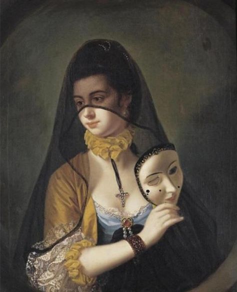 Casanova: the victim of women Image Halloween, 18th Century Costume, Masquerade Costumes, Image Nature, The Fair, Classical Art, A Lady, Historical Fashion, Canvas Pictures