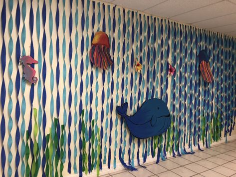 The Flood Vbs Decorations, Under The Sea Backdrop Diy, Shipwrecked Vbs Crafts, Vbs Water Theme, 2024 Vbs Decorations, Scuba Diving Into Friendship With God Vbs Crafts, Rocky Beach Vbs Decorations, Set Sail Vbs Decorations, Scuba Vbs 2024 Imagination Station