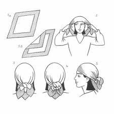 how to tie a peasant headscarf - Google Search Pagan Veiling Styles, Swag Dress, Scarf Ideas, Diy Crafts For Girls, Hair Scarf Styles, Natural Afro Hairstyles, Costumes For Teens, Head Scarf Styles, Shoes Diy