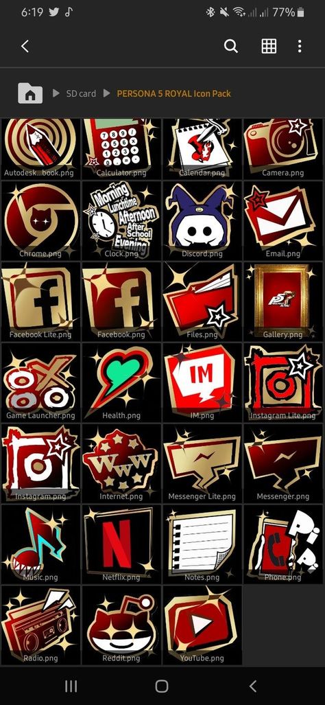 Persona 5 App Icons, Persona 5 Royal, Royal Wallpaper, Persona Five, Persona 5 Anime, Persona 5 Joker, Icon Ideas, I M, Akira Kurusu