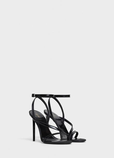 Black Luxury Heels, Heels For Black Dress, Celine Official, Celine Clothes, Celine Heels, Elegant Shoes Heels, Hak Tinggi, Celine Shoes, Latest Sandal