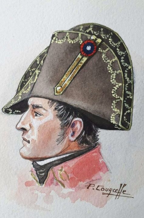 Napoleon Fanart, Napoleon Hat, Napoleon Josephine, Napoleonic Uniforms, Napoleon Bonaparte, Dark Art Drawings, Military Heroes, French Revolution, Napoleonic Wars