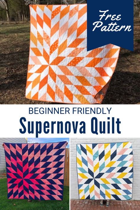 Star Burst Quilt Pattern Free, Super Nova Star Quilt Pattern, Free Throw Quilt Patterns, Super Nova Quilt Pattern, Exploding Star Quilt Pattern, Starburst Quilt Pattern Free, Jelly Roll Star Quilt Patterns Free, Sunburst Quilt Pattern, Rainbow Quilts Ideas Free Pattern