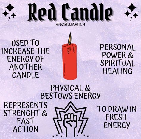 Red Candle Magic, Red Candle Spell, Candle Meanings, Candle Meaning, Candle Color Meanings, Gothic Love, Candle Magic Spells, Goddess Magick, Healing Candles