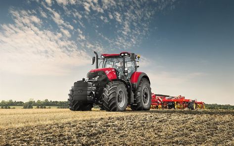 Case IH Optum 300 CVX, plowing field, 2022 tractors, agricultural machinery, red tractor, tractor in the field, agricultural concepts, Case IH Agriculture Design, Tractor Art, Tractor Photos, Case Ih Tractors, My Future Job, Case Tractors, Pictures For Desktop, Agricultural Machinery, Red Tractor