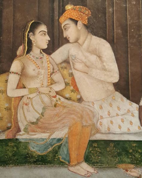 William Dalrymple on Instagram: “Lovers Lucknow, c1770 Now in the Chester Beatty Library, Dublin” Empress Art, Lucknow City, William Dalrymple, Emperor And Empress, Relational Art, Mughal Miniature Paintings, Mughal Emperor, Mughal Art Paintings, Goddess Sculpture