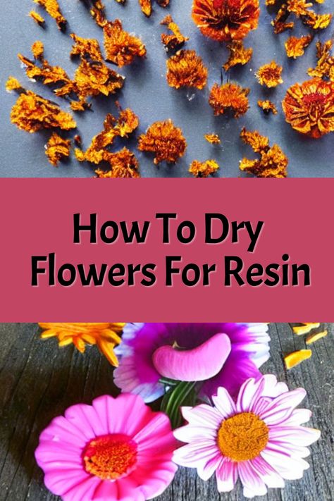 Are you looking for a creative way to preserve a beautiful bouquet of flowers? With a few simple steps, you can dry flowers for use in epoxy resin to create stunning, long-lasting works of art. Learn how to create your own beautiful, lasting pieces with this guide to drying flowers for epoxy resin. Dried Flower Epoxy, Epoxy Resin Crafts With Flowers, How To Dry Flowers For Resin Art, Diy Flower Resin, How To Resin Flowers, Drying Flowers For Resin, Preserve Flowers In Resin, Resin Crafts Flowers, Epoxy Resin With Flowers