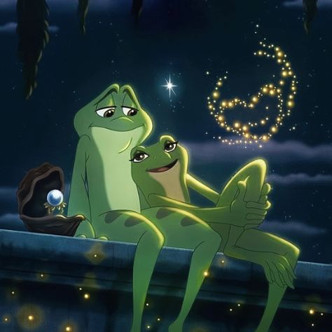 Princess And The Frog Movie, Disney Amor, Tiana And Naveen, Disney Romance, Prince Naveen, Princesa Tiana, Animation Disney, Images Disney, Cute Disney Pictures