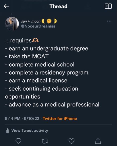 How To Become A Doctor, Become A Doctor, Dream Dream, Becoming A Doctor, A Doctor, Continuing Education, Medical School, Medical Professionals, Undergraduate