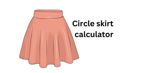 Full Circle skirt pattern {& free sewing tutorial) - SewGuide Sewing Circle Skirt, Skirt Pattern Free Sewing, Full Circle Skirt Pattern, Easy Circle Skirt, Circle Skirt Calculator, Pattern Free Sewing, Diy Circle Skirt, Circle Skirt Pattern, Skirt Pattern Free