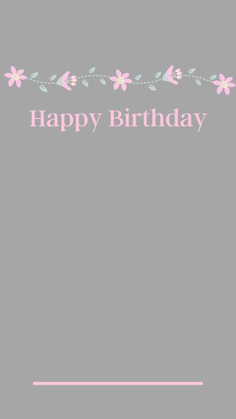 Birthday Letter Template, Bday Story, Bday Template, Birthday Ig, Happy Birthday Photo Editor, Birthday Instagram Story, Insta Templates, Birthday Story, Birthday Instagram