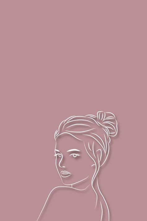 girl monolines phone wallpaper Hairstylist Wallpaper Backgrounds, Romantic Template, Estie Bestie, Free Business Logo, Simplistic Wallpaper, Iphone Instagram, Instagram Ideas Post, Iphone Wallpaper Photos, Story Templates