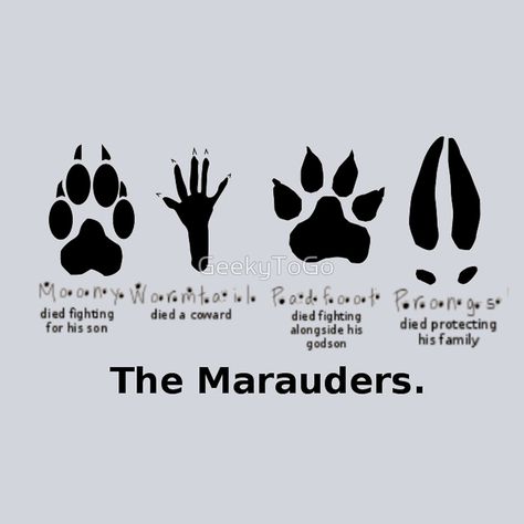 Marauders Animagus, Hoodies Stickers, Marauders Fan Art, Hp Marauders, All The Young Dudes, Harry Potter Wallpaper, Harry Potter Marauders, Harry Potter Obsession, Mischief Managed