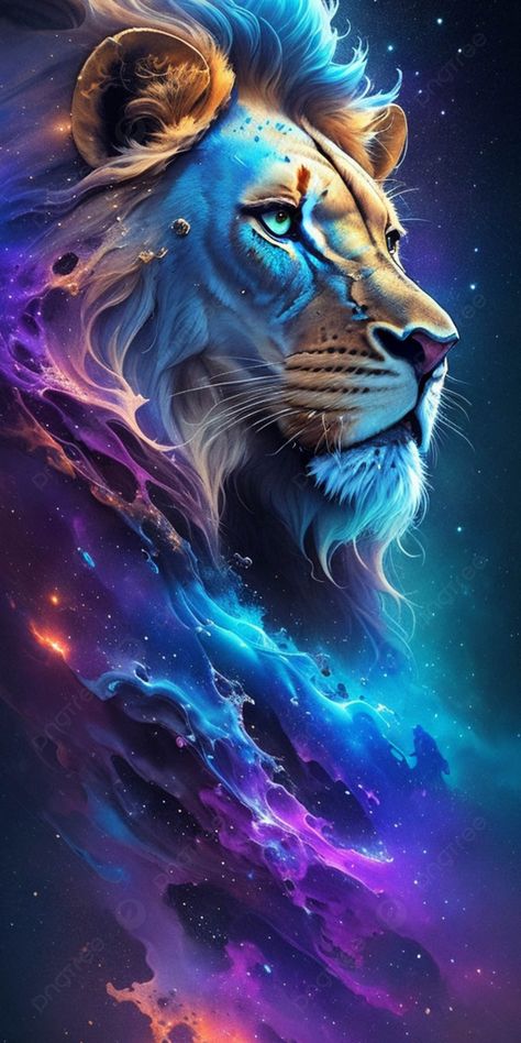 Lion Hd Wallpaper, Lion King Animals, Nebula Wallpaper, Lion Sketch, Lion Drawing, Lion Wallpaper, Space Wallpaper, Lion Images, Cute Lion