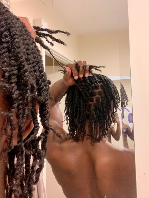 Hairstyles For Shrinkage Hair, Afro Pick In Hair, Masc Twists, Mens Rope Twist, Mini Twists Natural Hair Short 4c Men, Micro Twists Men, Mini Braids Men, Finger Coils Natural Hair 4c Men, Small Twists Natural Hair Men