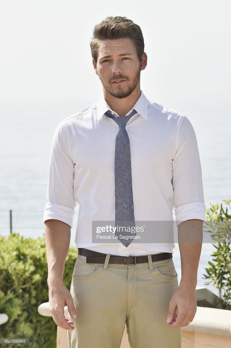 Scott Clifton, Bold And The Beautiful, Business Man, Casual Shirts