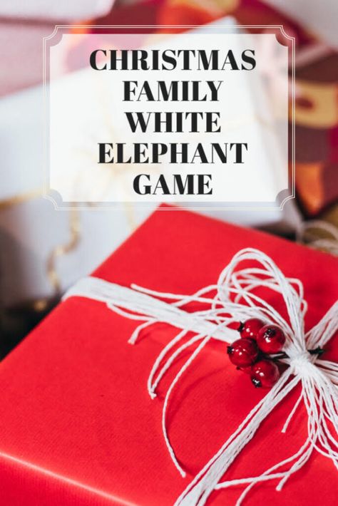 Fun Christmas Games For White Elephant, Christmas White Elephant Games, White Elephant Dice Game Free, Elephant Game Christmas, White Elephant Dice Game Rules, Christmas Games For Family Gift Exchange White Elephant, White Elephant Rules, White Elephant Christmas, Fun Family Christmas Games