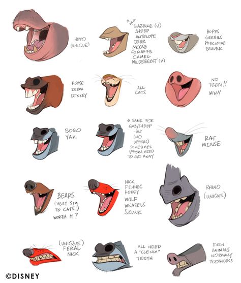 Zootopia Concept Art, Zootopia Characters, Zootopia Art, Animal Teeth, Concept Art World, Disney Concept Art, Walt Disney Animation, Walt Disney Animation Studios, Character Design Animation