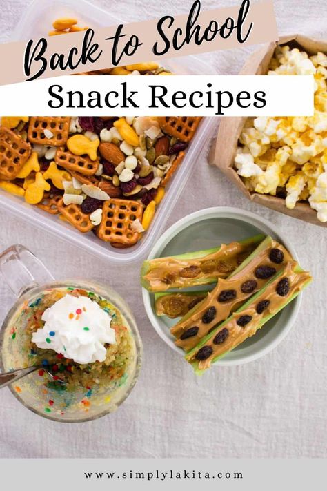 These Back to School Snacks are simple to make, filling, and the perfect fuss-free option to share with kids of any age during the school day for a quick pick me up or as an after-school snack option. simplylakita.com #backtoschoolsnacks School Snack Recipes, Back To School Snacks, School Snack, Quick Easy Snacks, Snack Options, After School Snacks, Cheese Platters, School Snacks, Sugar Cravings