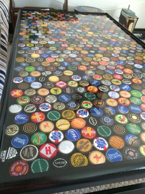 Bar Table Top, Bottle Cap Table, Coffee Desk, Table Resin, Crystal Clear Epoxy Resin, Clear Epoxy Resin, Clear Epoxy, Wood Table Top, Resin Coating