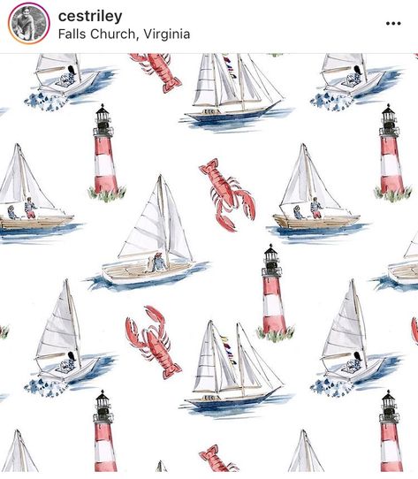 Riley Sheehey, Cottage Illustration, Coastal Wallpaper, Sailboat Print, Dorm Art, Art Collage Wall, Coastal Wall Art, Beach Print, Sailboats